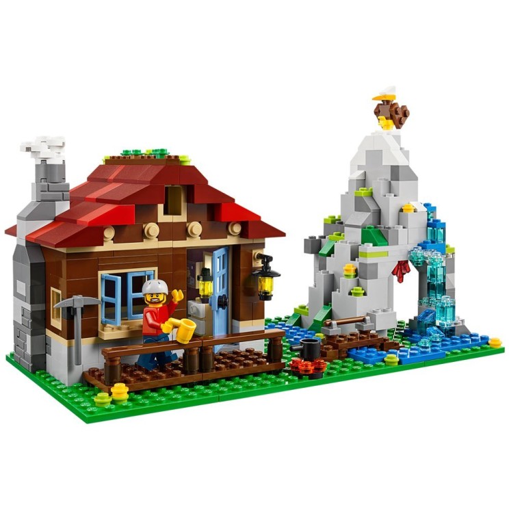 Die Lego-Berghütte