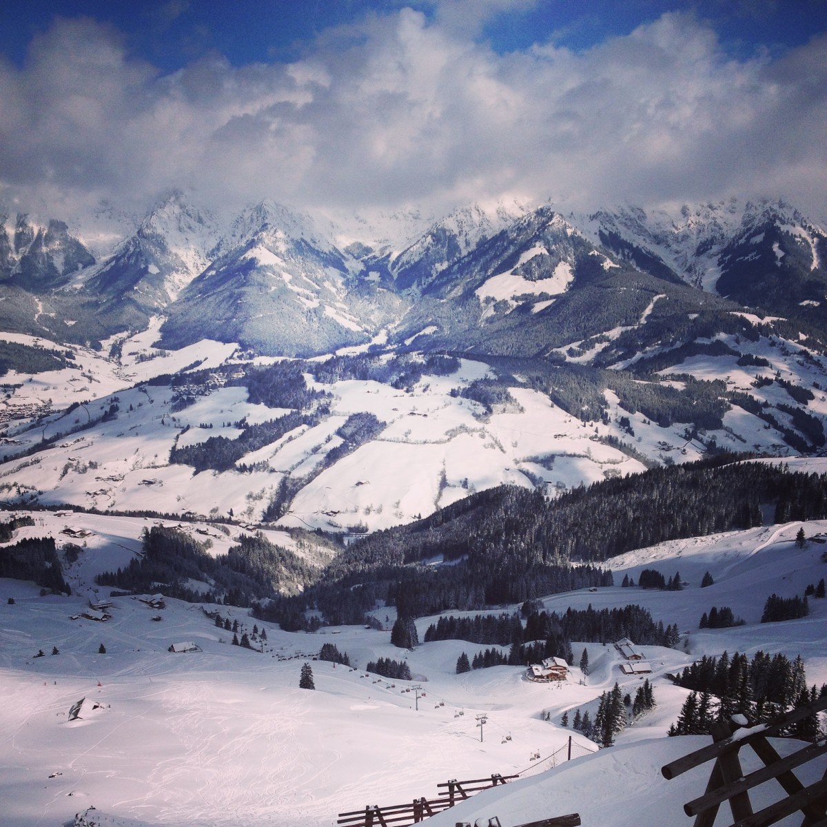 Skifahren an Ostern - wenig Leute, super Schnee