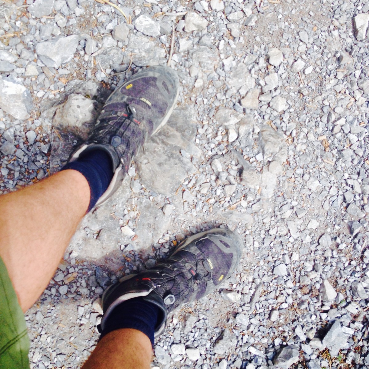 Transalp mit dem adidas Terrex fast r mid gtx