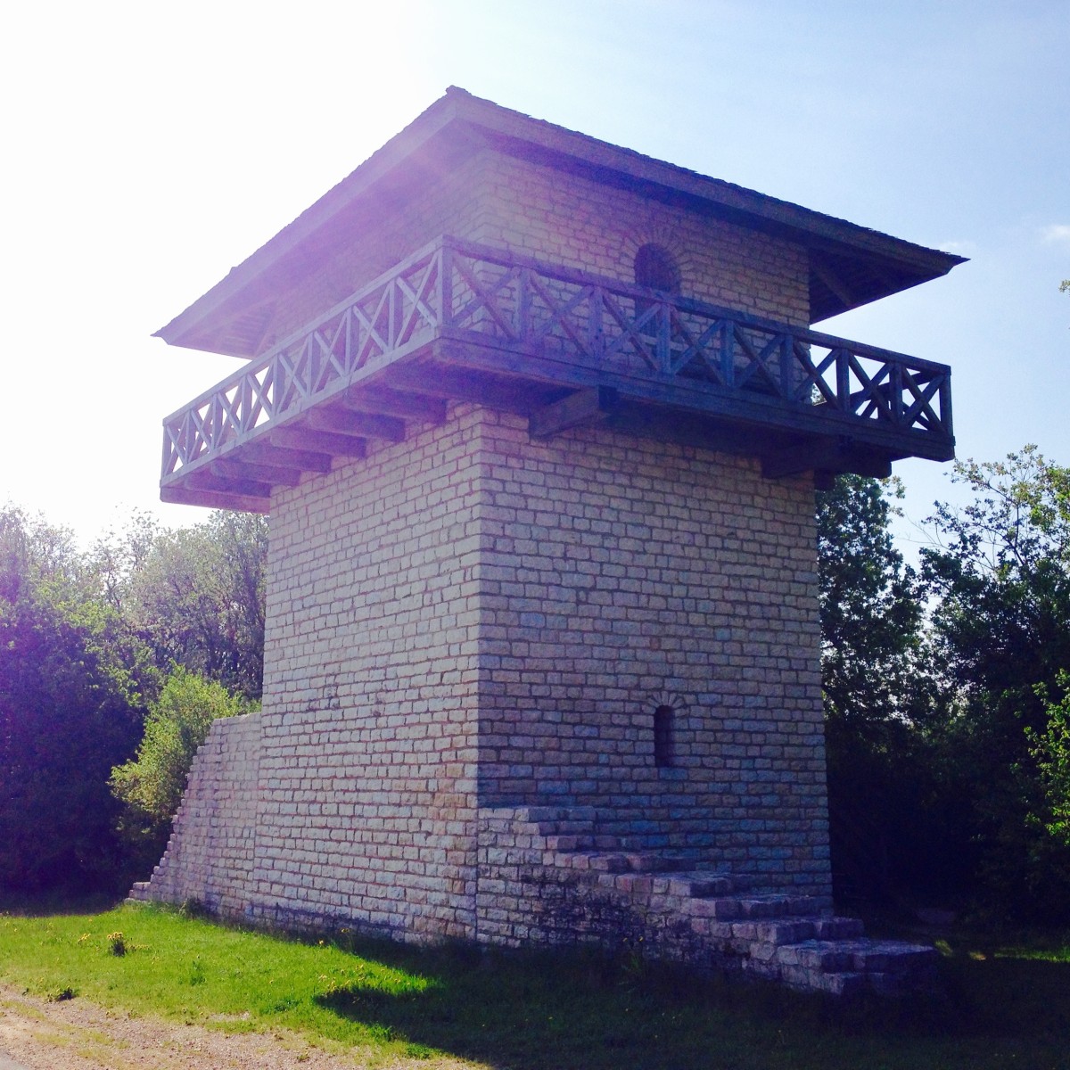 Der Limes-Turm bei Erkertshofen