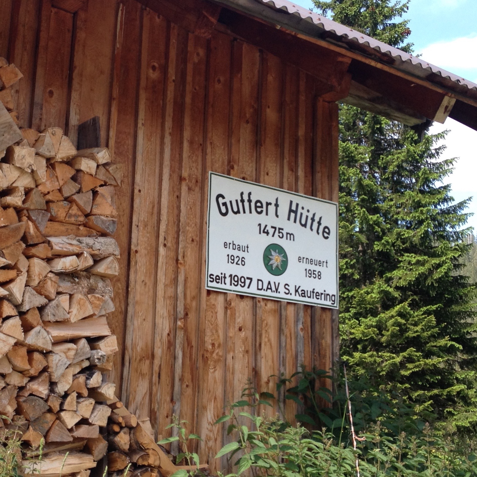 Die Guffert-Hütte