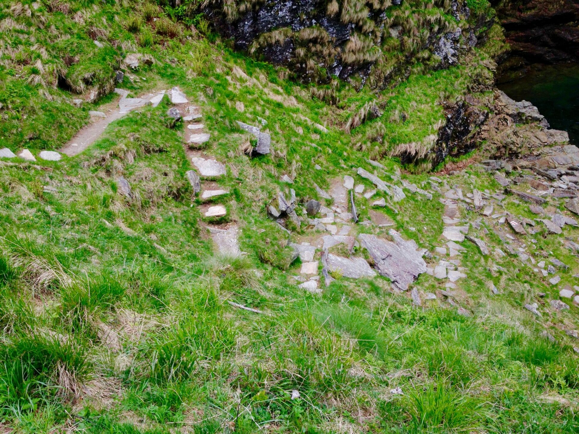 Abtieg zurück nach Sonogno