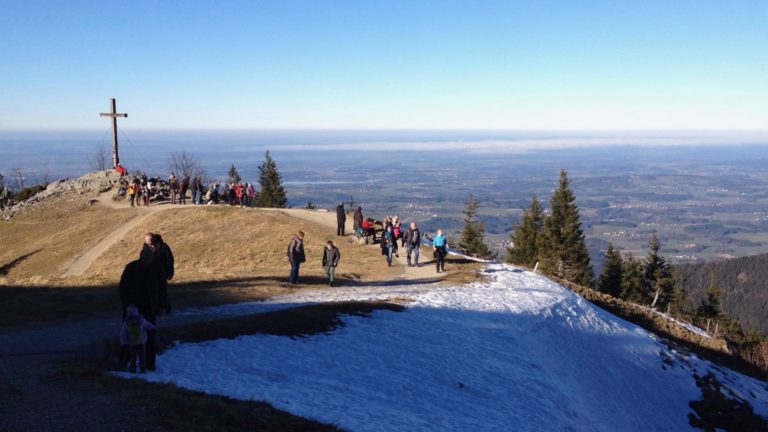 Winterwandern im Chiemgau: Kampenwand
