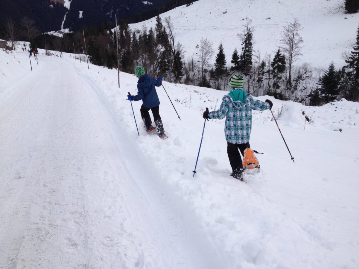 Schneeschuh-Kids