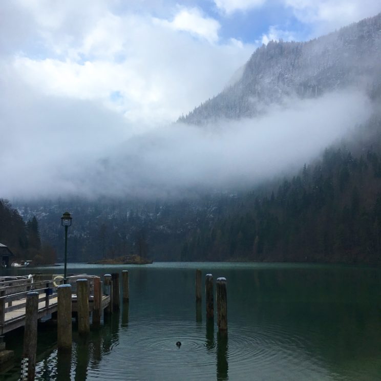 Bild mit Seltenheitswert; Stille am Königsse