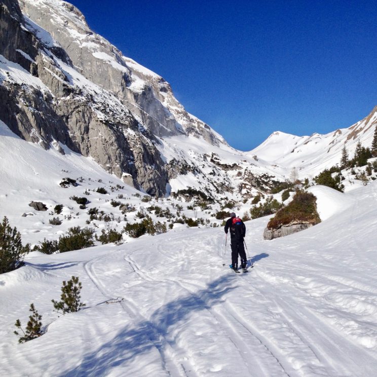 Skitouren um die Lindauer Hütte