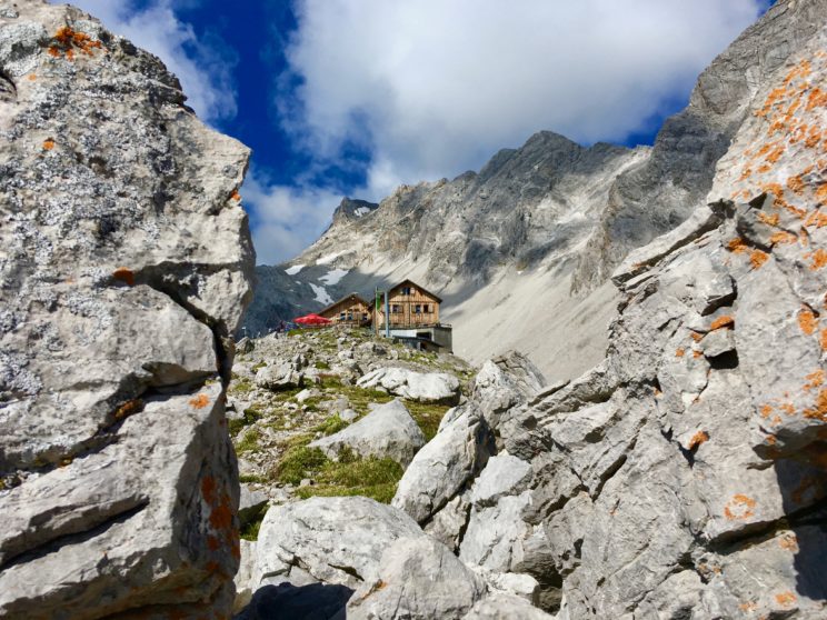 Die letzten Meter zur Totalalphütte
