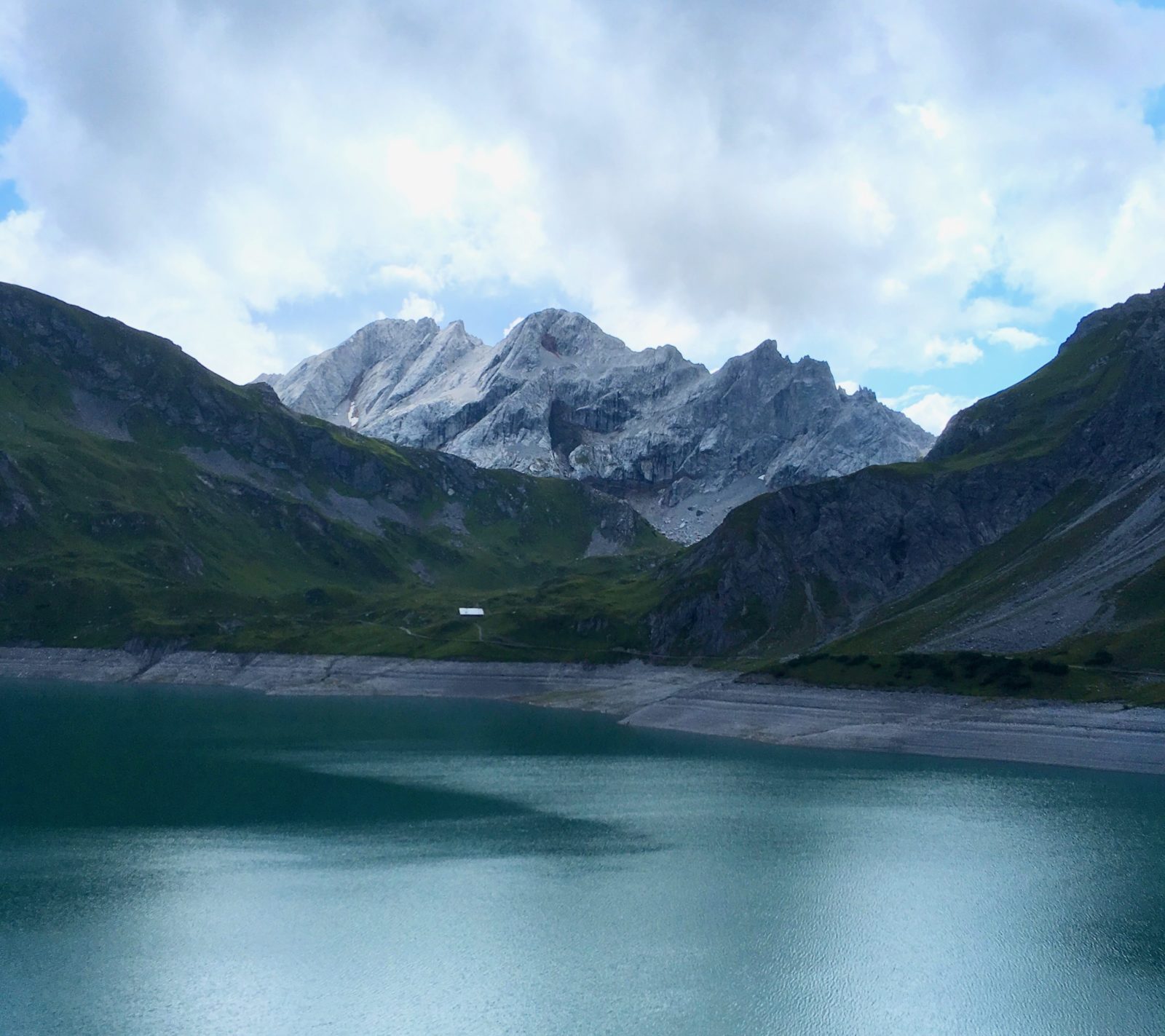 Weg vom Lünersee zur Totalalphuette