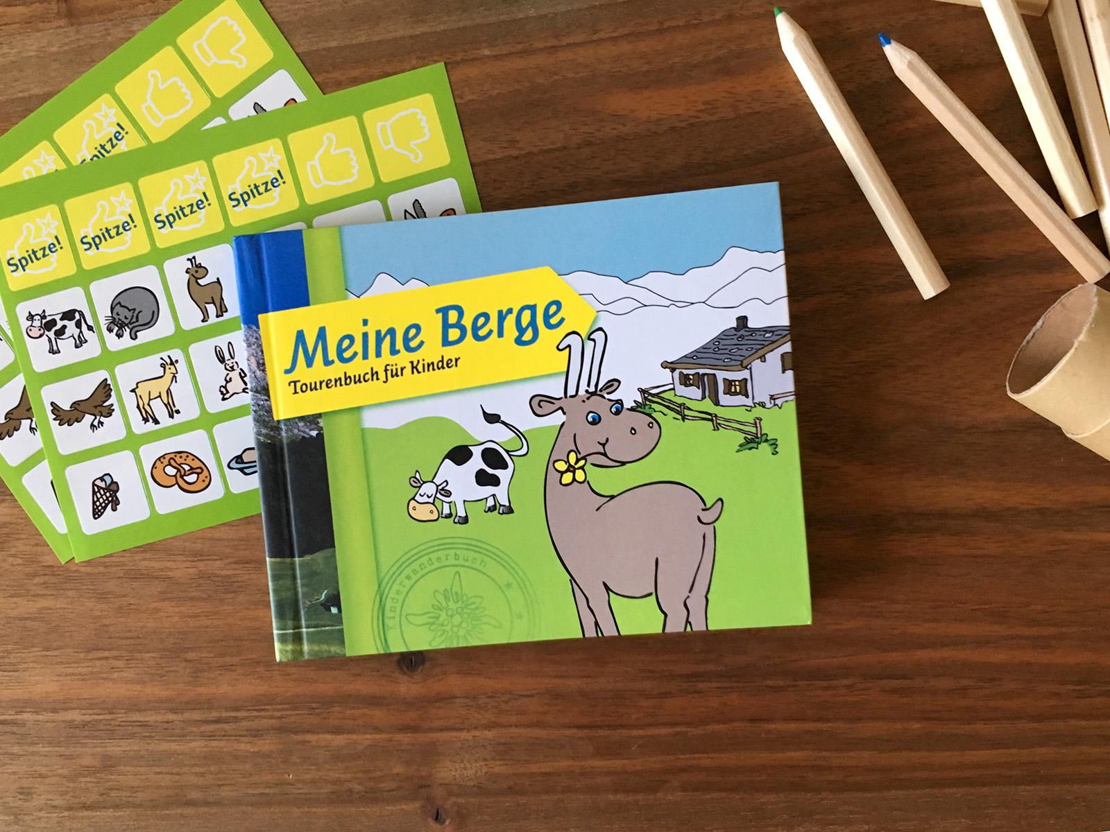 Meine Berge - Tourenbuch für Kinder - Zwerg am Berg Verlag