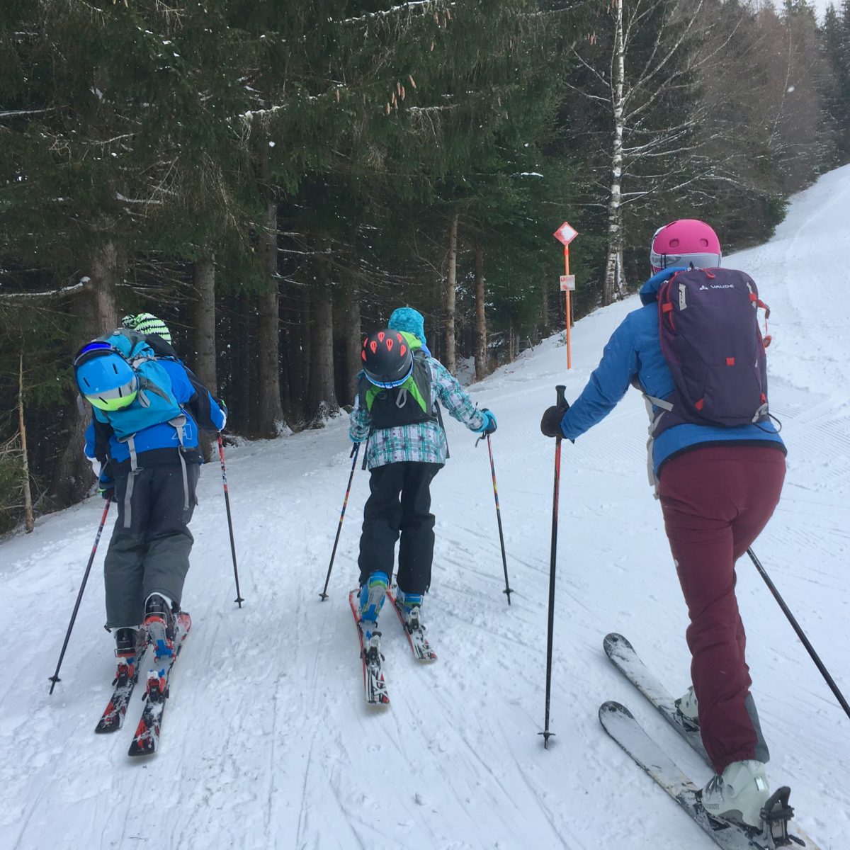 Auf Skitour mit Kindern: Am Ronachkopf bei Zell am See