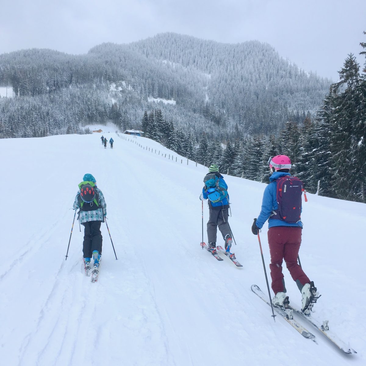 Auf Skitour mit Kindern: Am Ronachkopf bei Zell am See