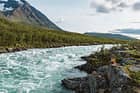 Lappland: Auf dem Treparksmötet Weg durch Schwedens Wildnis