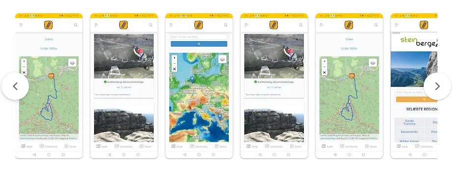 Via Ferrata Klettersteig APP